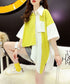 Bicolor Asymmetrical Blouse